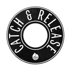 Наклейка для катушки Redington I.D DECAL (5/6, Catch & Release)