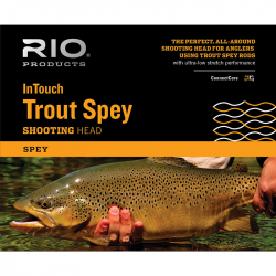 Шнур RIO InTouch Trout Spey SHD (350gr, #5, Yellow/Orange)