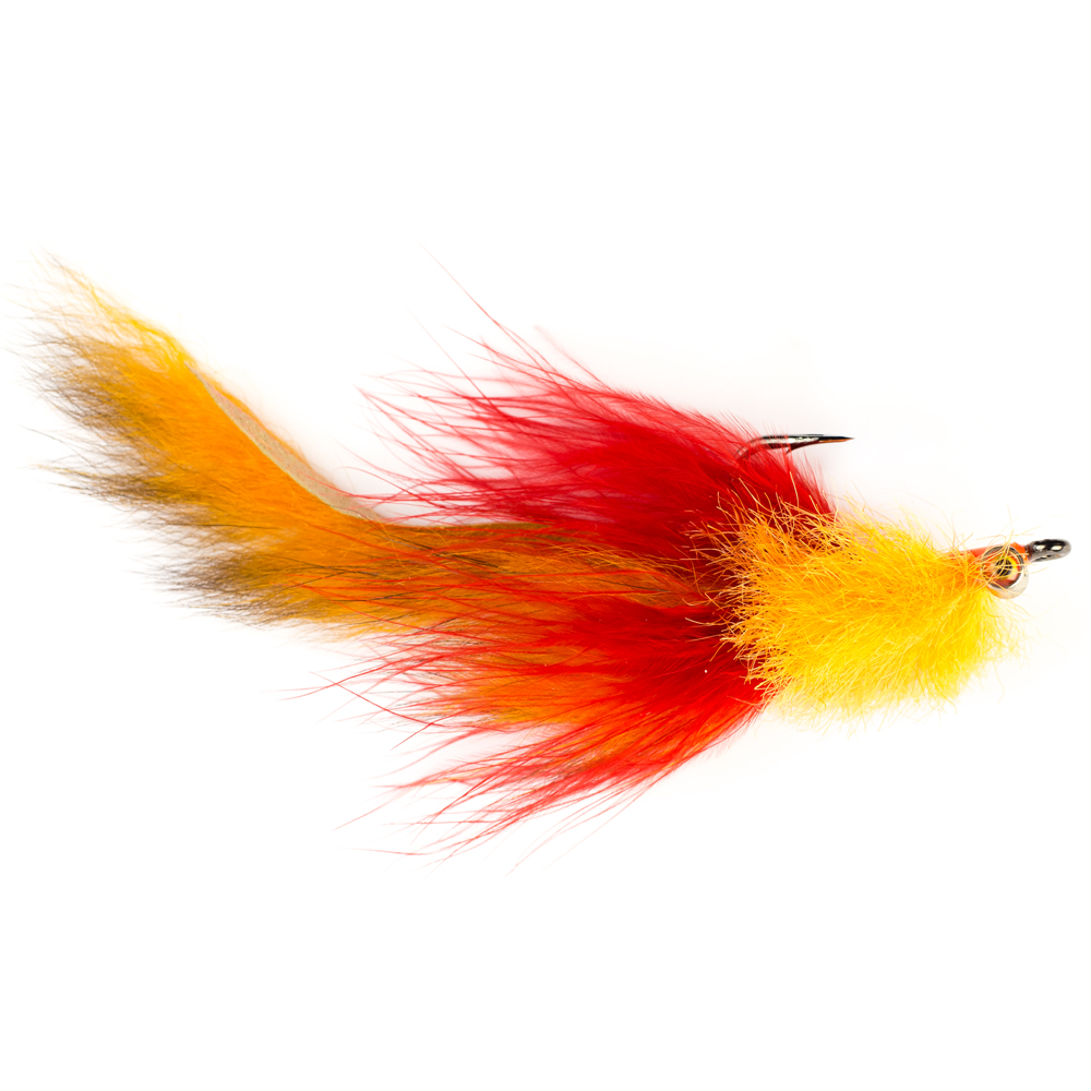 Мушка SF Tarpon Toad Rat-Orange & Red