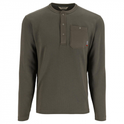 Джемпер Simms Highline Henley (Smokey Olive, S)