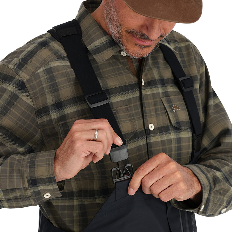 Комбинезон Simms Challenger Insulated Bib '23 (Black, XL) №4 Комбинезон Simms Challenger Insulated Bib '23 (Black, XL) №4