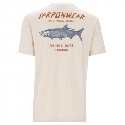 Футболка Simms Tarponwear T-Shirt (Natural, XL)