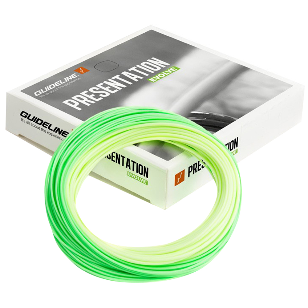 Шнур Guideline Presentation Evolve (WF2F, Lemon Yellow/Gray/Chartreuse Green)