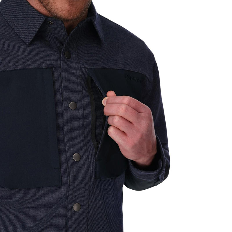 Рубашка Simms Confluence Overshirt (Slate, XL) №4 Рубашка Simms Confluence Overshirt (Slate, XL) №4