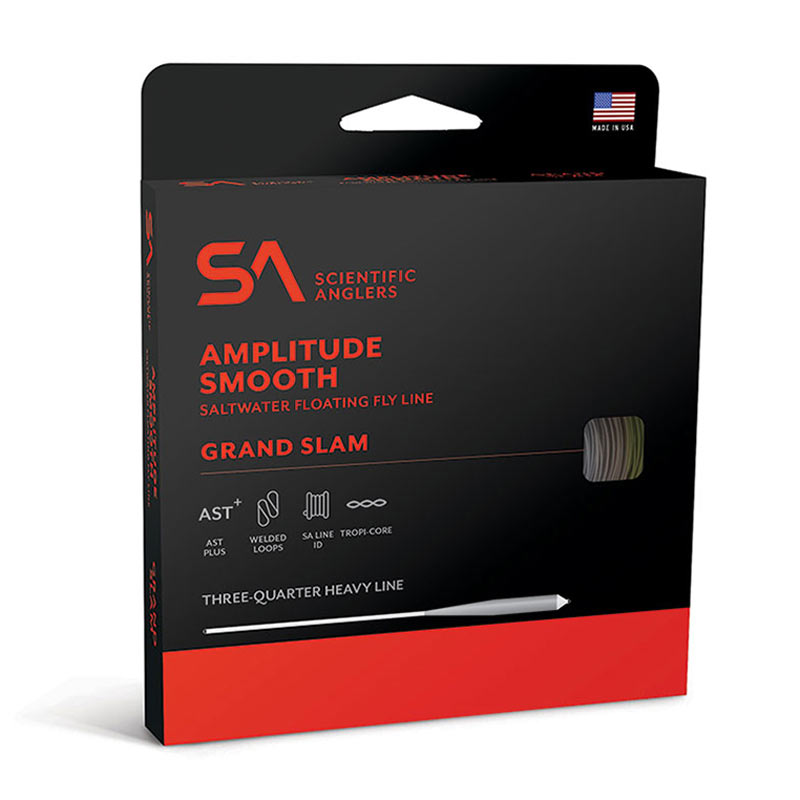 Шнур Scientific Anglers Amplitude Smooth Grand Slam (WF10F, Pale Yellow/Sand/Horizon)