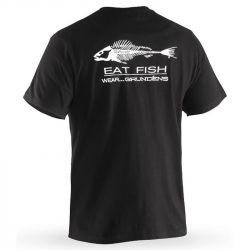 Футболка Grundens Eat Fish T-Shirt 905 (Black, S)