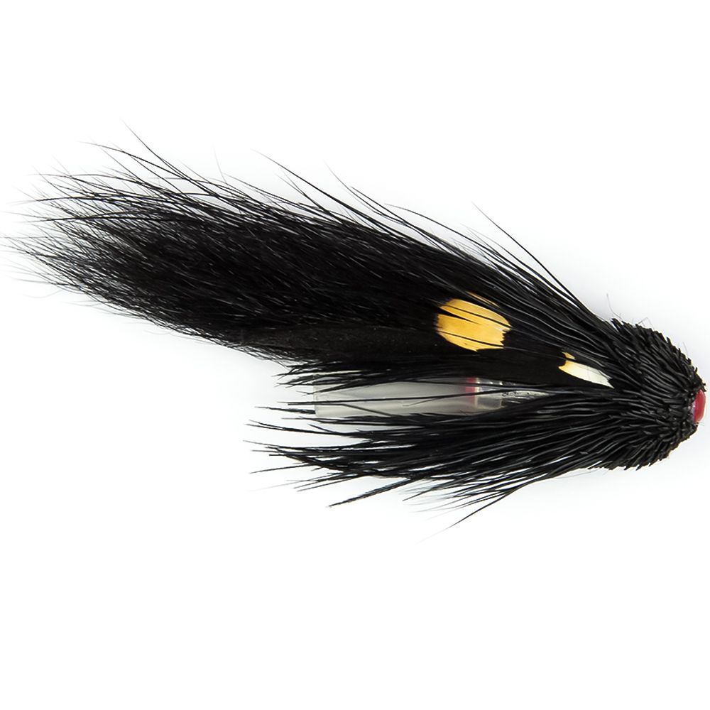 Мушка SF Loop Black Zonker-Muddler Brass Tube (4cm)