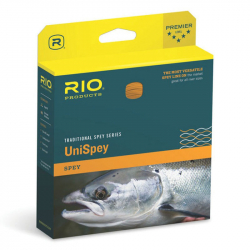 Шнур Rio Unispey (#8/9F, 600gr, Lt. Gray/Black Load Point)