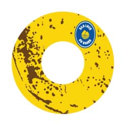 Наклейка для катушки Redington I.D DECAL (5/6, Bad Luck Banana)