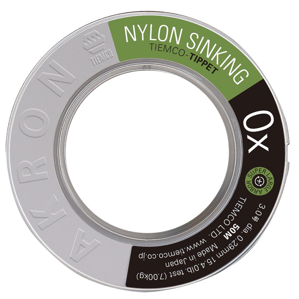 Поводковый материал Tiemco Nylon Sinking Tippet (3.5X, 50m)