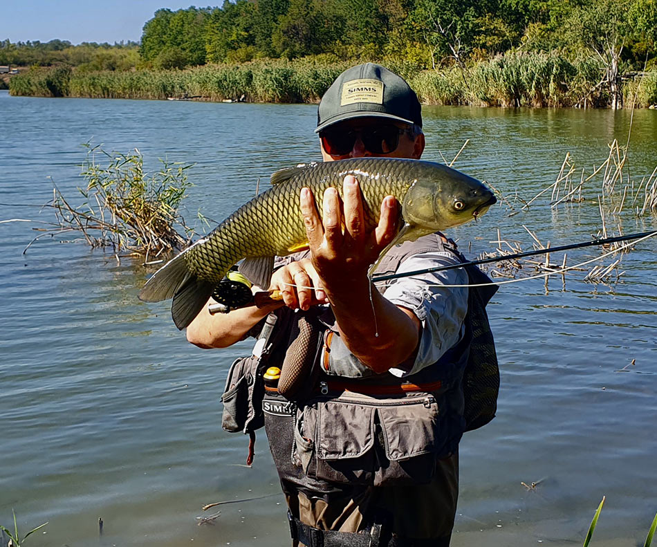 Ещё одно фото на память об успешной рыбалке