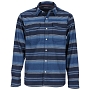 Рубашка Simms Gallatin Flannel LS Shirt (Rich Blue Stripe, L)