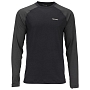 Термофутболка Simms Lightweight Baselayer Top (Black, L)