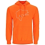 Толстовка Simms Bass Outline Hoody (Neon Orange, L)