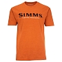 Футболка Simms Logo T-Shirt (Adobe Heather, XL)