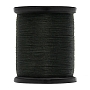 Нить монтаж. UNI 8/0 200yds Waxed (Black)