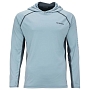 Термофутболка Simms SolarVent Hoody (Steel Blue/Storm, XXL)