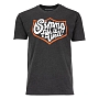 Футболка Simms Fish It Well Badge T-Shirt (Charcoal Heather, XXL)