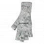 Перчатки Simms SolarFlex Half-Finger SunGlove (Back Eddy White, L)