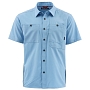 Рубашка Simms Double Haul SS Shirt (Faded Denim, S)