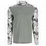 Термофутболка Simms Bugstopper Solarflex Hoody (Cinder/Regiment Camo Cinder, L)