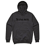 Толстовка Simms Logo Hoodie (XXL, Charcoal Heather)