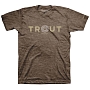 Футболка Simms Reel Trout T-Shirt (S, Brown Heather)