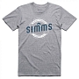 Футболка Simms Wader MT T-Shirt (Grey Heather, XL)