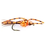 Мушка SF I-Bug w. Orange Rubberlegs Brass Beadhead (#8 (Bronze/Kamasan B175))