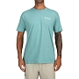Футболка Simms Walleye Outline T-Shirt (Oil Blue Heather, XL)