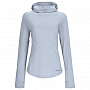 Термофутболка Simms Women's SolarFlex Cooling Hoody (Steel Blue, M)