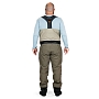 Вэйдерсы Grundens  Boundary Zip Stockingfoot Wader (Stone/Otter, XL (12-13))