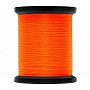Нить монтаж. UNI 8/0 200yds Waxed (Fire Orange)