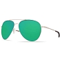 Очки Costa Del Mar Cook (580P, Brushed Palladium, Green Mirror)