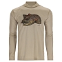 Термофутболка Simms Tech Hoody - Artist Series (Stone/Brown Trout, S)