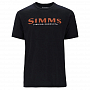 Футболка Simms Logo T-Shirt (Jet Black, S)