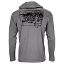 Термофутболка Simms Tech Hoody - Artist Series (Walleye/Steel, 3XL)