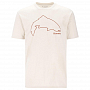 Футболка Simms Trout Outline T-Shirt (Natural, XL)