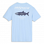Футболка Simms Tarponwear T-Shirt (Sky Blue, XXL)