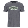 Футболка Simms Logo Frame T-Shirt (Titanium Heather, L)