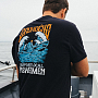 Футболка Grundens Support Fishermen SS T-Shirt (Black, S)