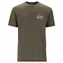 Футболка Simms Circle Lockup T-Shirt (Military Heather, XXL)