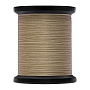 Нить монтаж. UNI 8/0 200yds Waxed (Tan)
