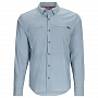 Рубашка Simms BugStopper LS Shirt (Steel Blue Plaid, S)
