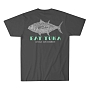 Футболка Grundens Eat Tuna T-Shirt SMU (Charcoal, XL)