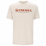 Футболка Simms Logo T-Shirt (Natural, S)