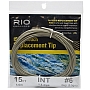 Сменный конец Rio Intouch 15ft Intermediate Sink Tip (7wt, 95gr, Gray/Gray Loop)