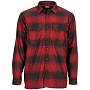Рубашка Simms Coldweather LS Shirt (Auburn Red Plaid, XXL)