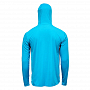 Футболка Grundens Tough Sun Hoodie (Azure, XL)