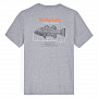 Футболка Simms Bass Ruler T-Shirt (Athletic Heather, XL)